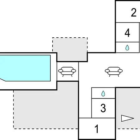 Lovely In Hvide Sande With Kitchen Nyaraló *